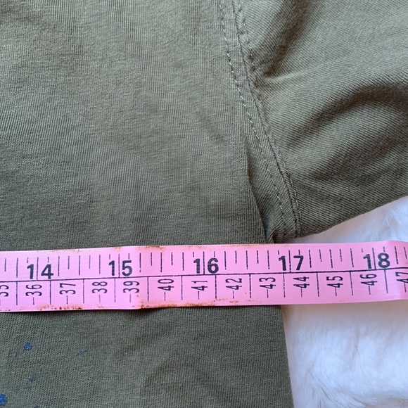 3/$20, Cherokee Olive Green Tees, Dragon and Tiger print - Picture 4 of 5